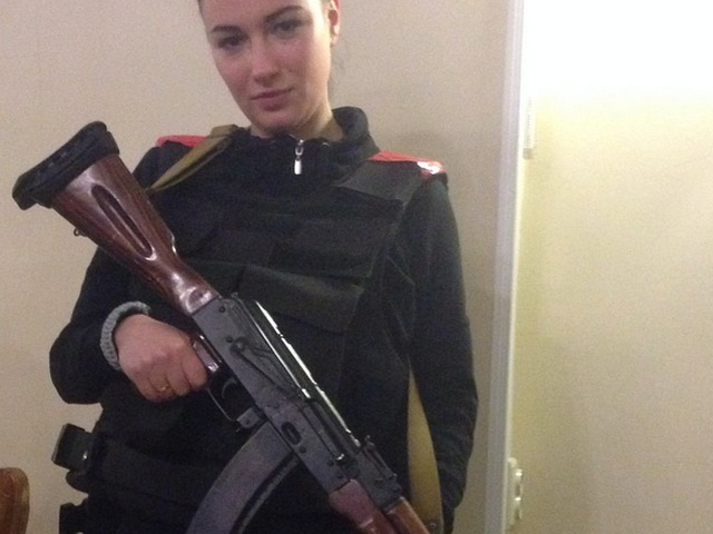 Анастасія Приходько провела бійців на фронт (фото)