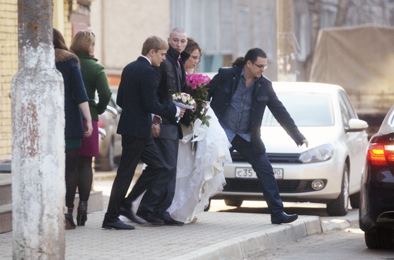 Появились первые фото со свадьбы сына Сергея Зверева