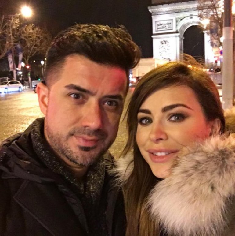 Ани Лорак с мужем отметили Новый год в Париже