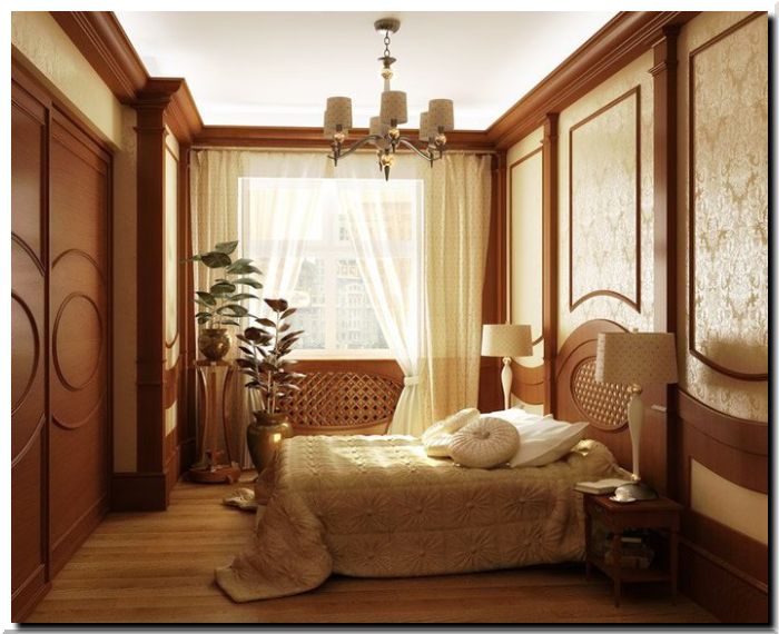 Тонкости дизайна в небольшой спальне