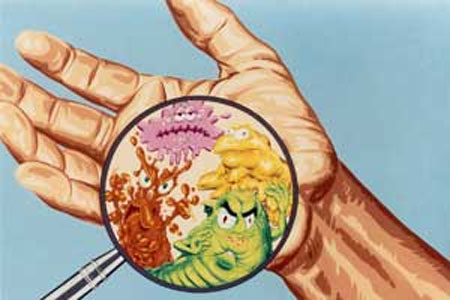 Вірус грипу живе на руках до 30 хвилин