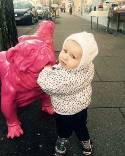 Кличко с Панеттьери впервые опубликовали фото своей дочери