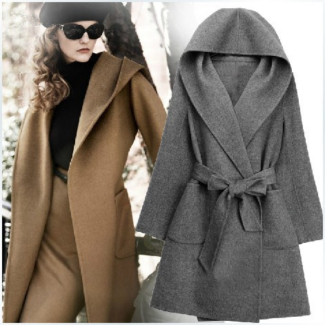Модный тренд 2016: пальто с капюшоном